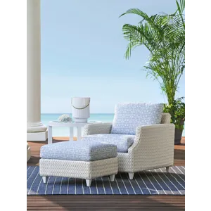 Ocean Breeze Promenade Ottoman