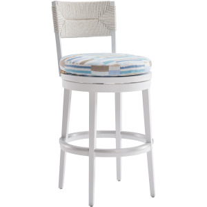 Ocean Breeze Promenade Swivel Bar Stool