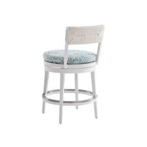 Ocean Breeze Promenade Swivel Counter Stool