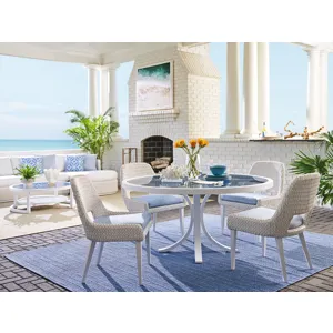 Ocean Breeze Promenade Round Dining Table
