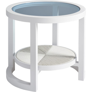 Ocean Breeze Promenade Round End Table
