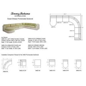 Ocean Breeze Promenade Sectional