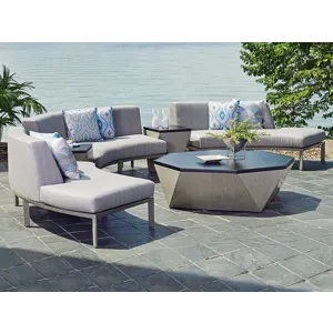 Del Mar Rsf Curved Sectional Love Seat