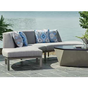 Del Mar Rsf Curved Sectional Love Seat