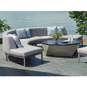 Del Mar Rsf Curved Sectional Love Seat