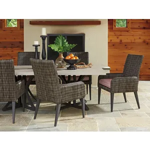Cypress Point Ocean Terrace Arm Dining Chair
