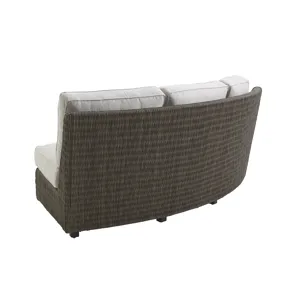 Cypress Point Ocean Terrace Curved Sectional Armless Sofa