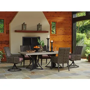 Cypress Point Ocean Terrace Arm Dining Chair