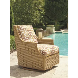 Los Altos Valley View Swivel Glider Occasional Chair
