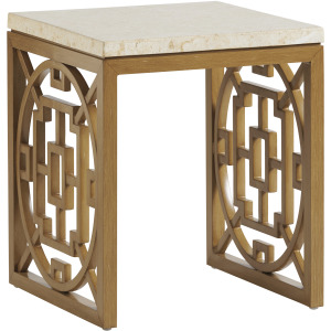 Los Altos Valley View Square End Table