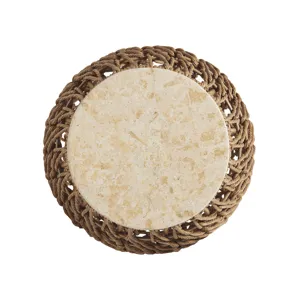 Los Altos Valley View Round Accent Table