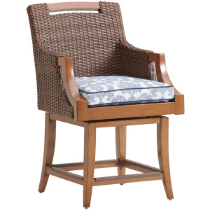 Harbor Isle Swivel Counter Stool