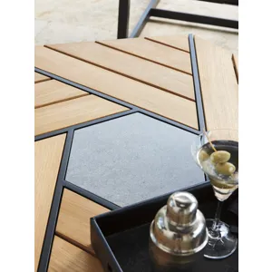 South Beach Hexagonal Cocktail Table
