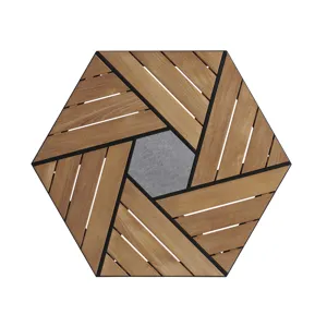 South Beach Hexagonal Cocktail Table