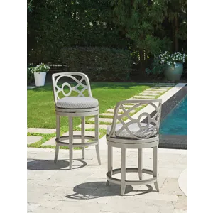 Silver Sands Swivel Bar Stool