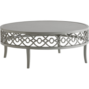 Silver Sands Round Cocktail Table