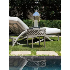 Silver Sands Round End Table