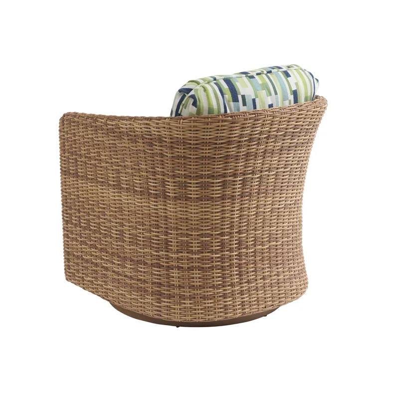 Palm Desert Poolside Swivel Occassional Chair