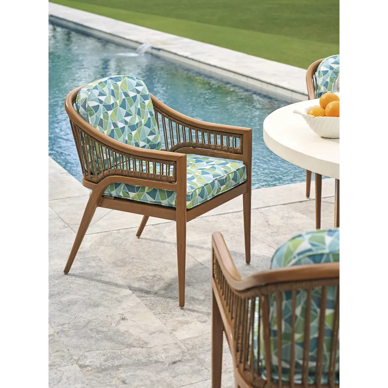 Palm Desert Poolside Arm Dining Chair