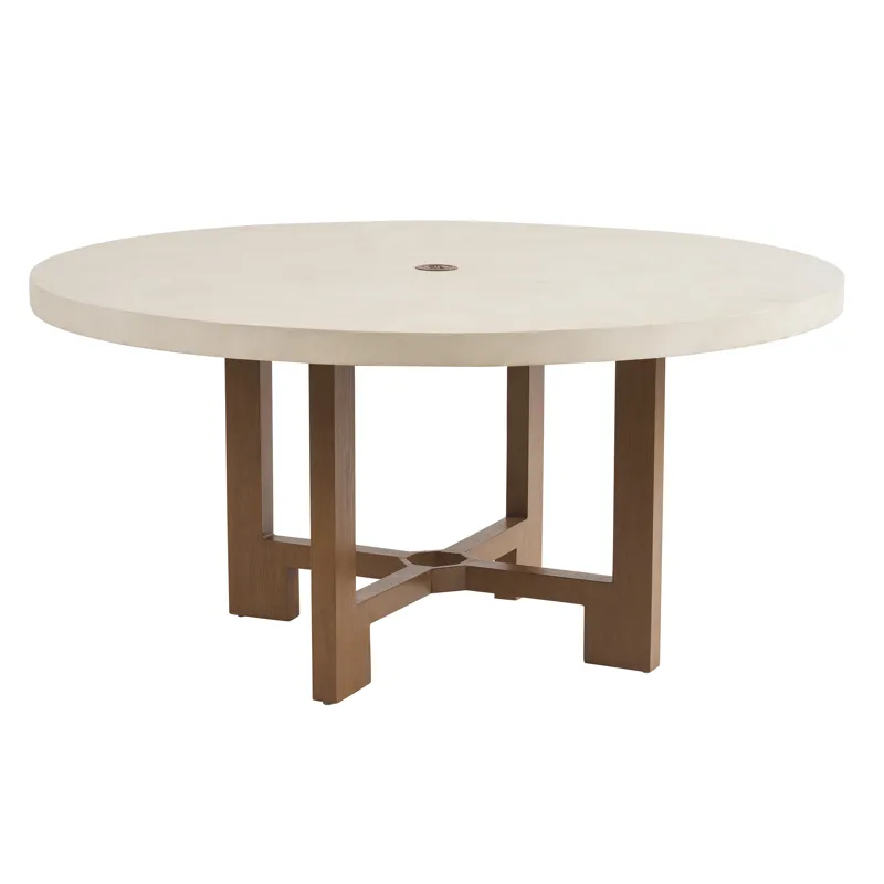 Palm Desert Poolside Round Dining Table