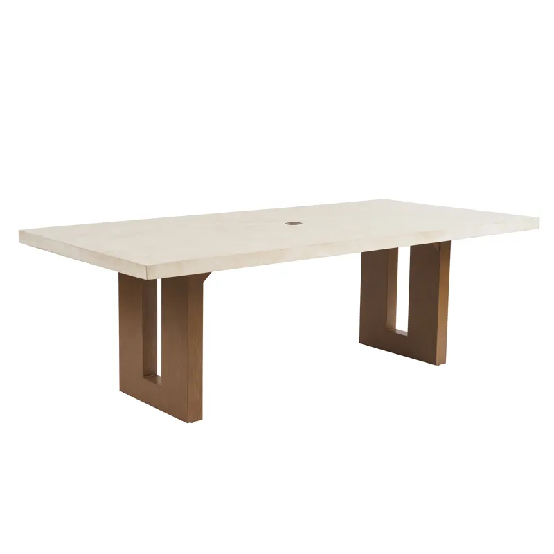 Palm Desert Poolside Rectangular Dining Table