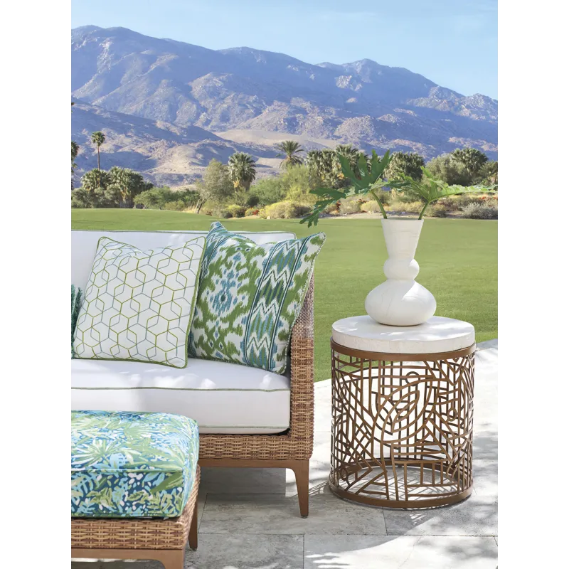 Palm Desert Poolside Palm Desert Pooolside Round End Table