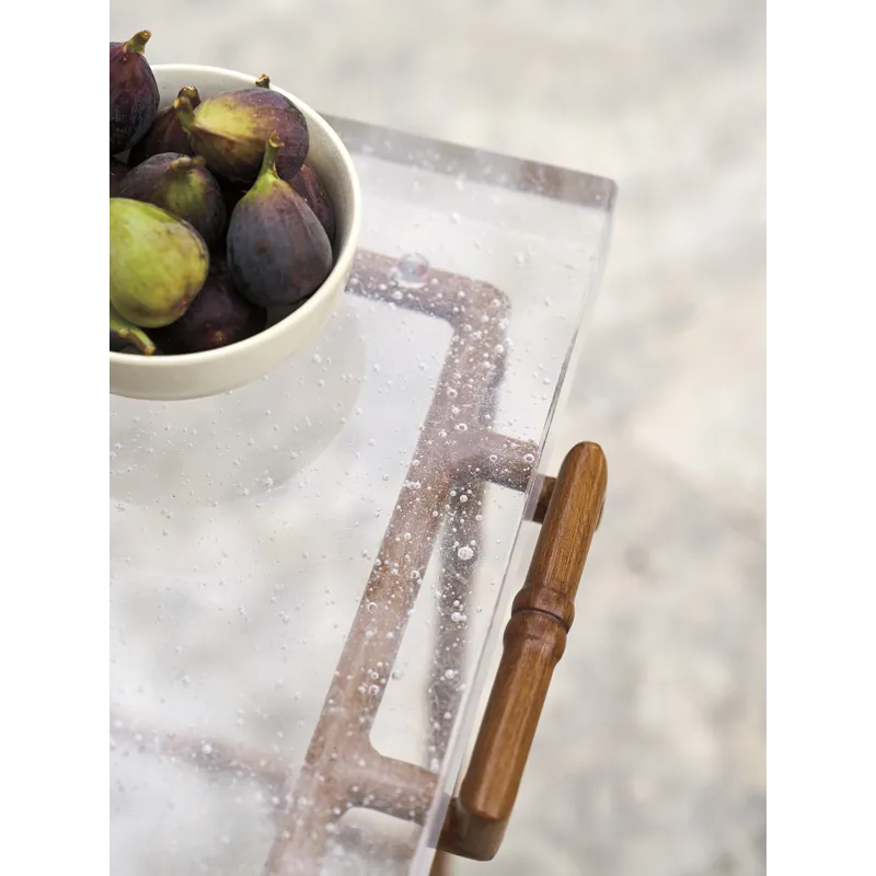 Palm Desert Poolside Accent Table