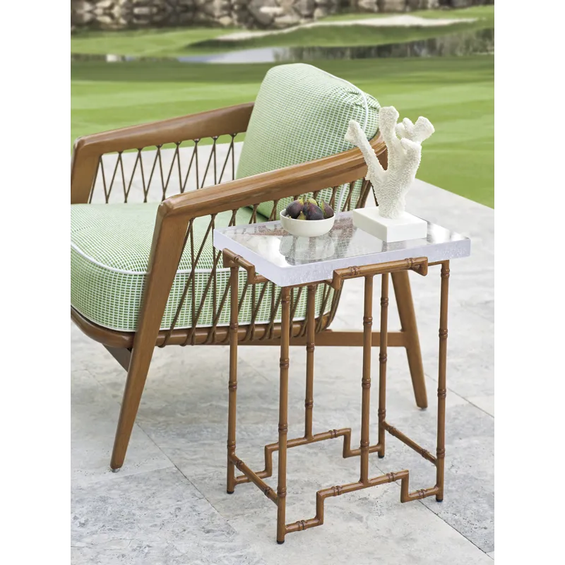 Palm Desert Poolside Accent Table