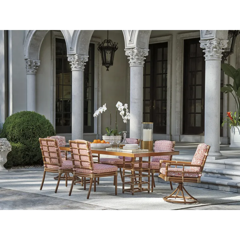 Sandpiper Bay Swivel Rocker Dining Chair