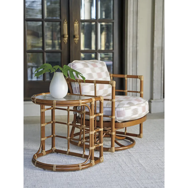 Sandpiper Bay Demilune End Table
