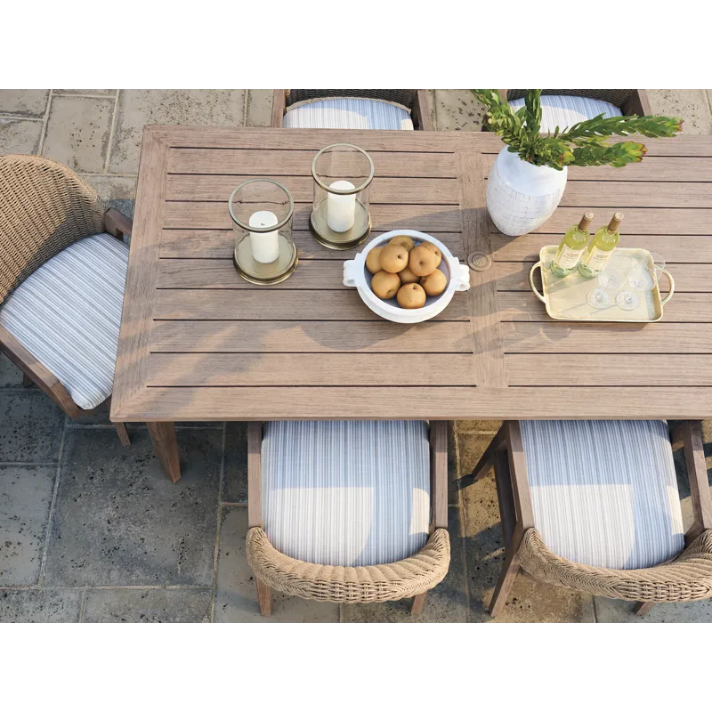 Isle Of Palms Teak Rectangular Dining Table