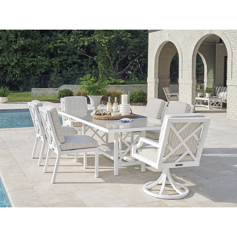 Island Classic Swivel Rocker Arm Chair
