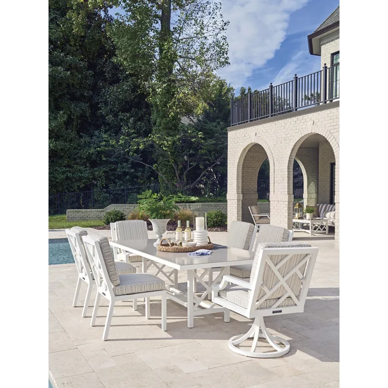 Island Classic Swivel Rocker Arm Chair