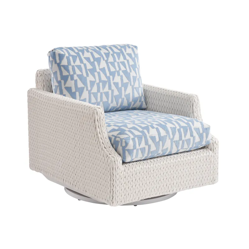 Ocean Breeze Promenade Swivel Glider Lounge Chair