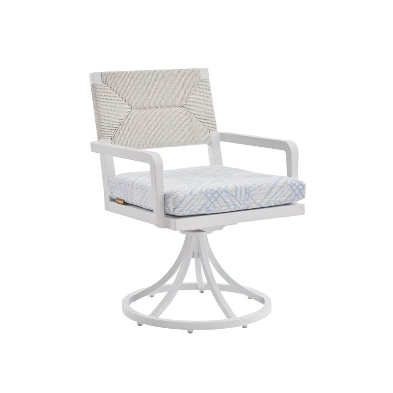 Ocean Breeze Promenade Swivel Rocker Arm Chair