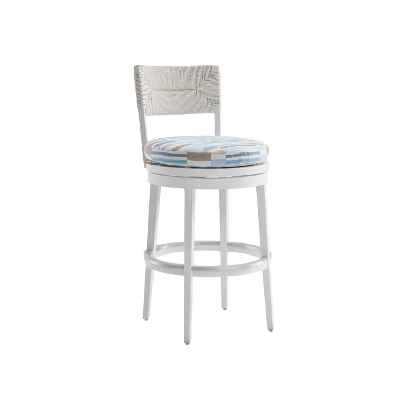 Ocean Breeze Promenade Swivel Bar Stool