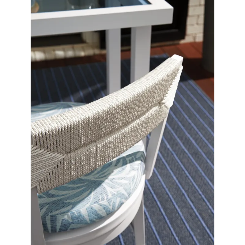 Ocean Breeze Promenade Swivel Counter Stool