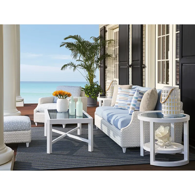 Ocean Breeze Promenade Rectangular Cocktail Table