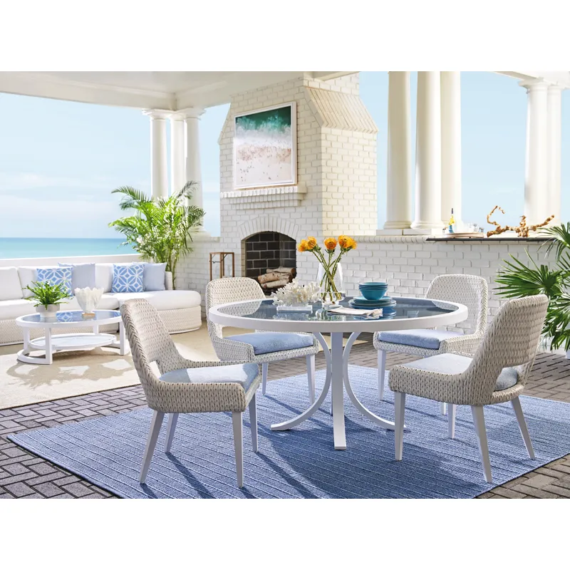 Ocean Breeze Promenade Round Dining Table