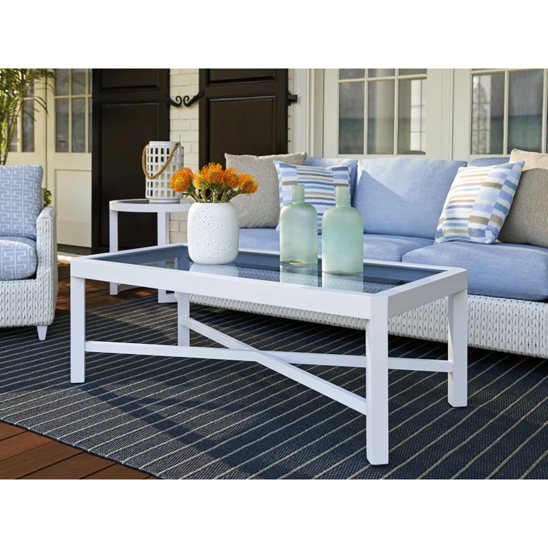 Ocean Breeze Promenade Rectangular Cocktail Table