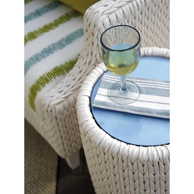 Ocean Breeze Promenade Accent Table