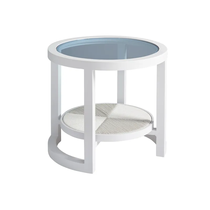 Ocean Breeze Promenade Round End Table