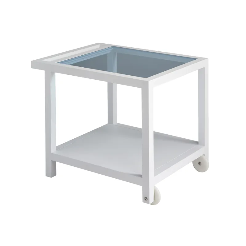 Ocean Breeze Promenade Serving End Table