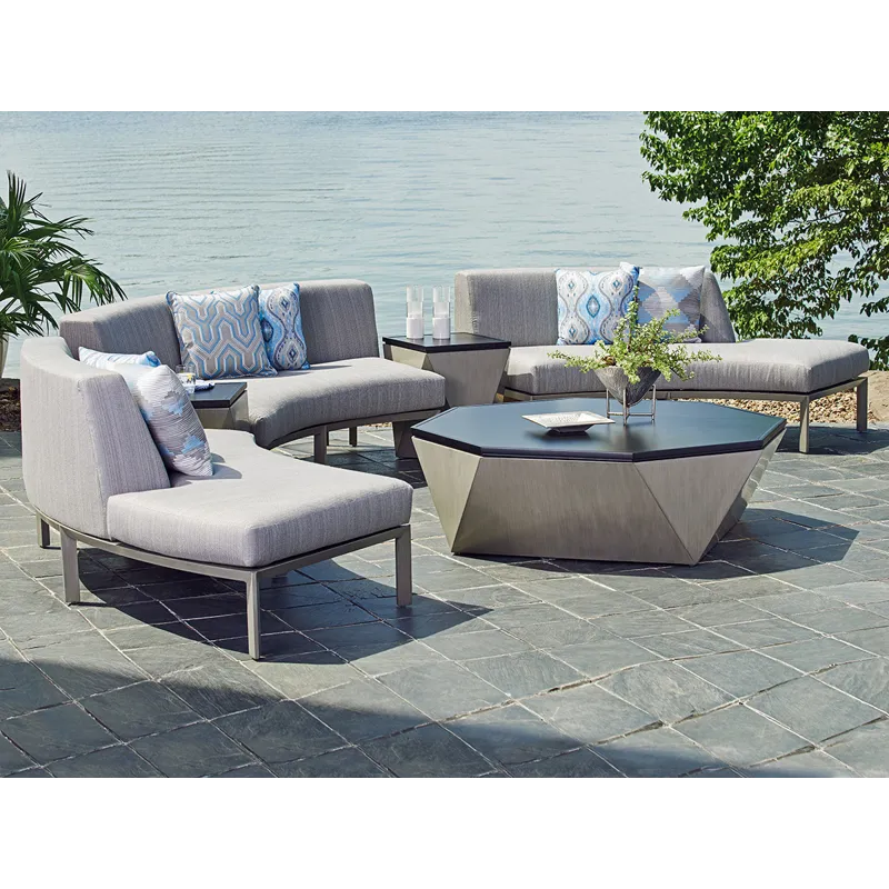 Del Mar Rsf Curved Sectional Love Seat
