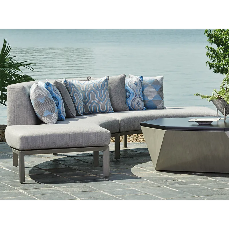 Del Mar Rsf Curved Sectional Love Seat