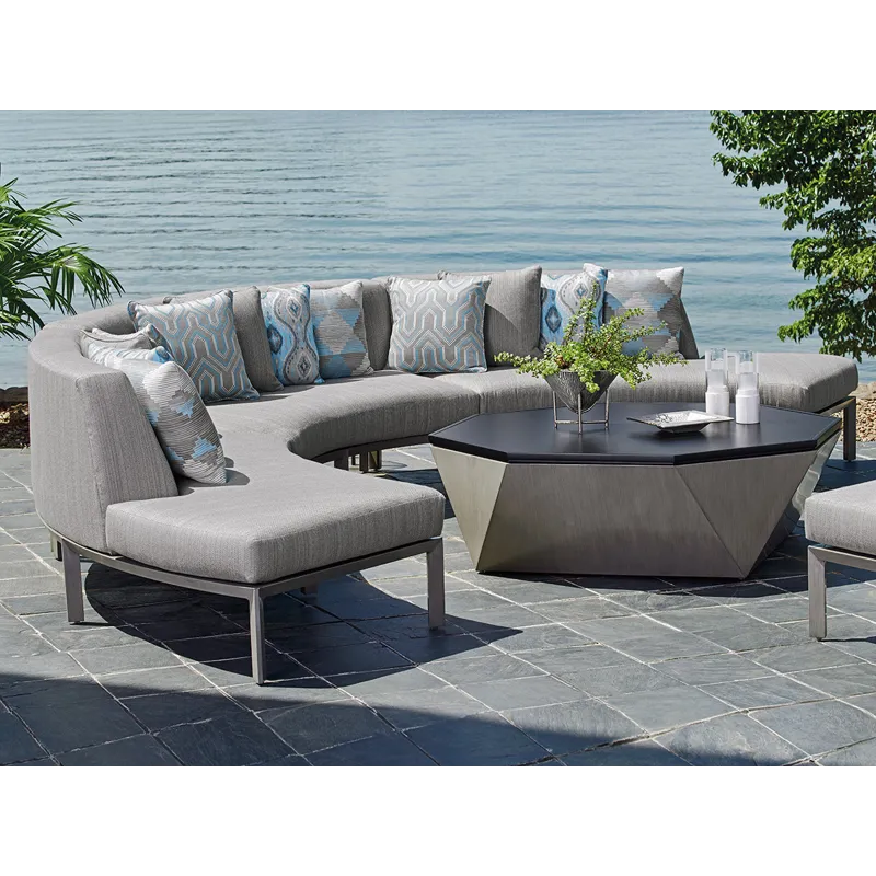 Del Mar Rsf Curved Sectional Love Seat