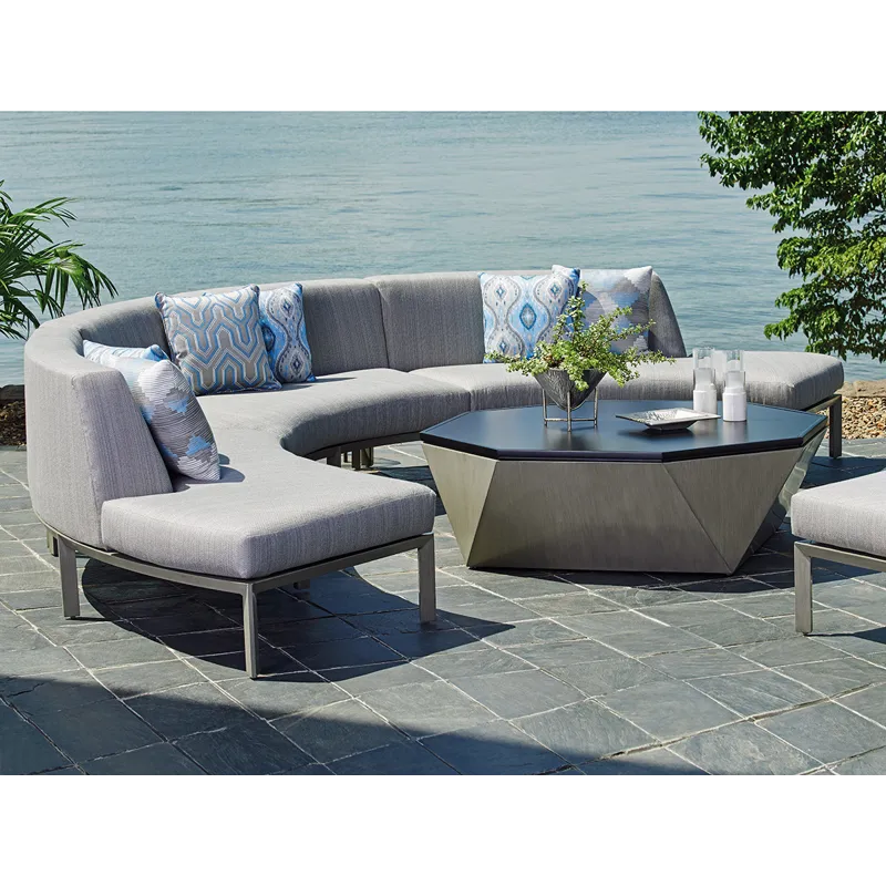 Del Mar Rsf Curved Sectional Love Seat