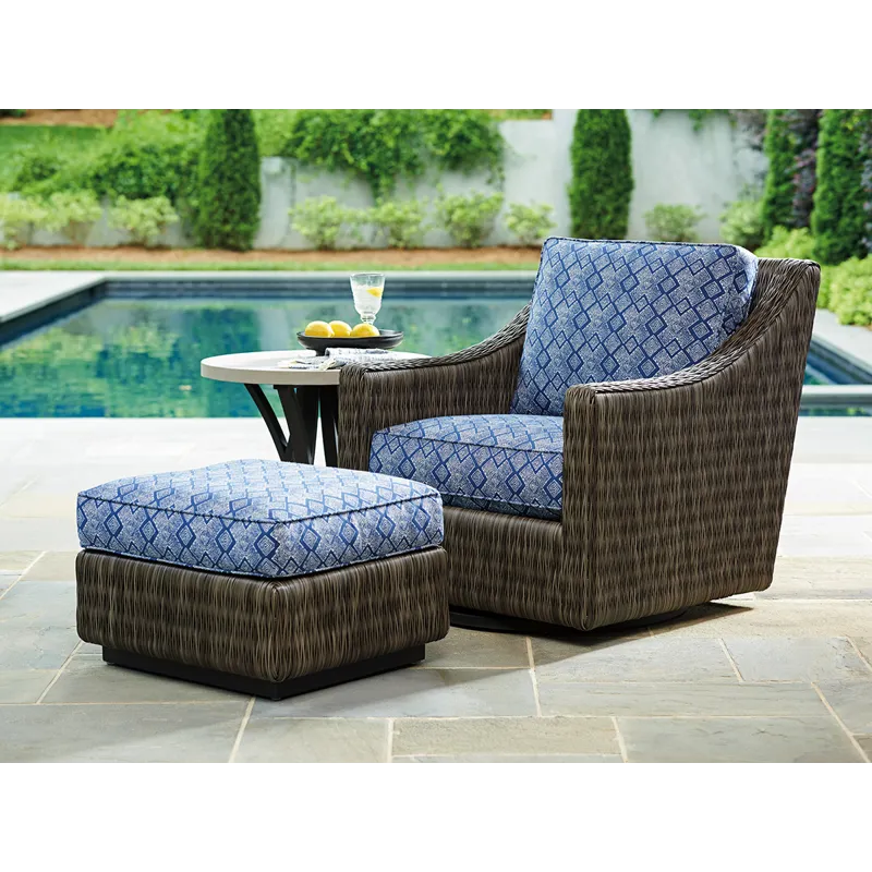 Cypress Point Ocean Terrace Swivel Glider Lounge Chair