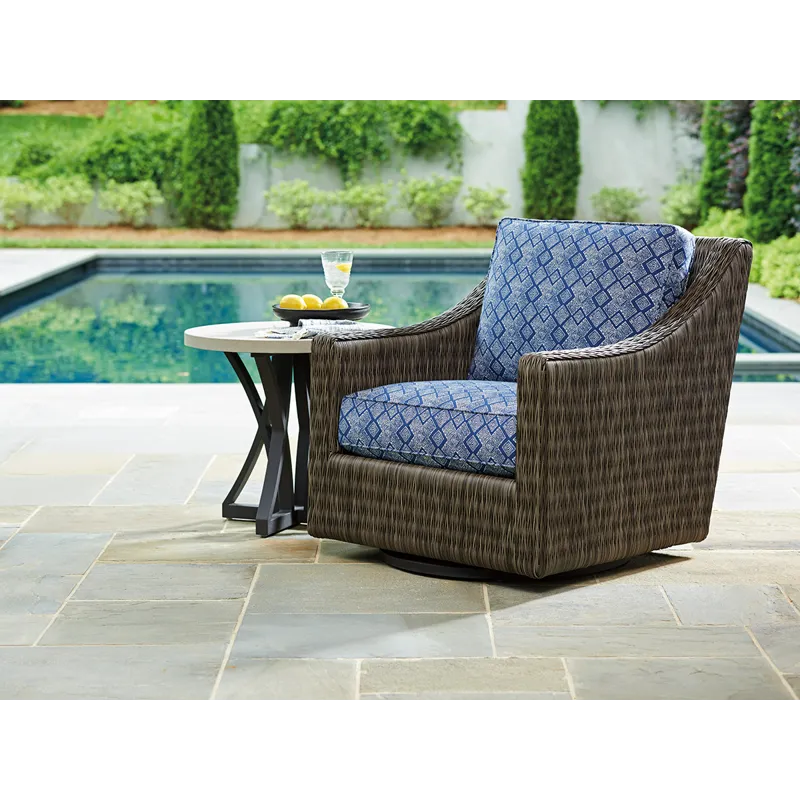 Cypress Point Ocean Terrace Swivel Glider Lounge Chair