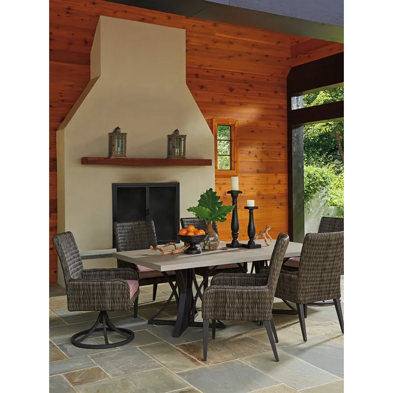 Cypress Point Ocean Terrace Arm Dining Chair